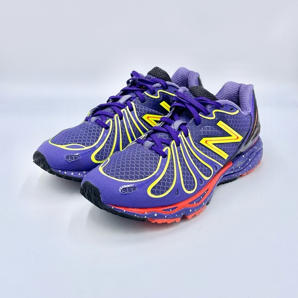RARE New Balance 890v3 Boston Marathon 2013 Purple GITD Running Shoe Women’s 7 - Picture 4 of 13